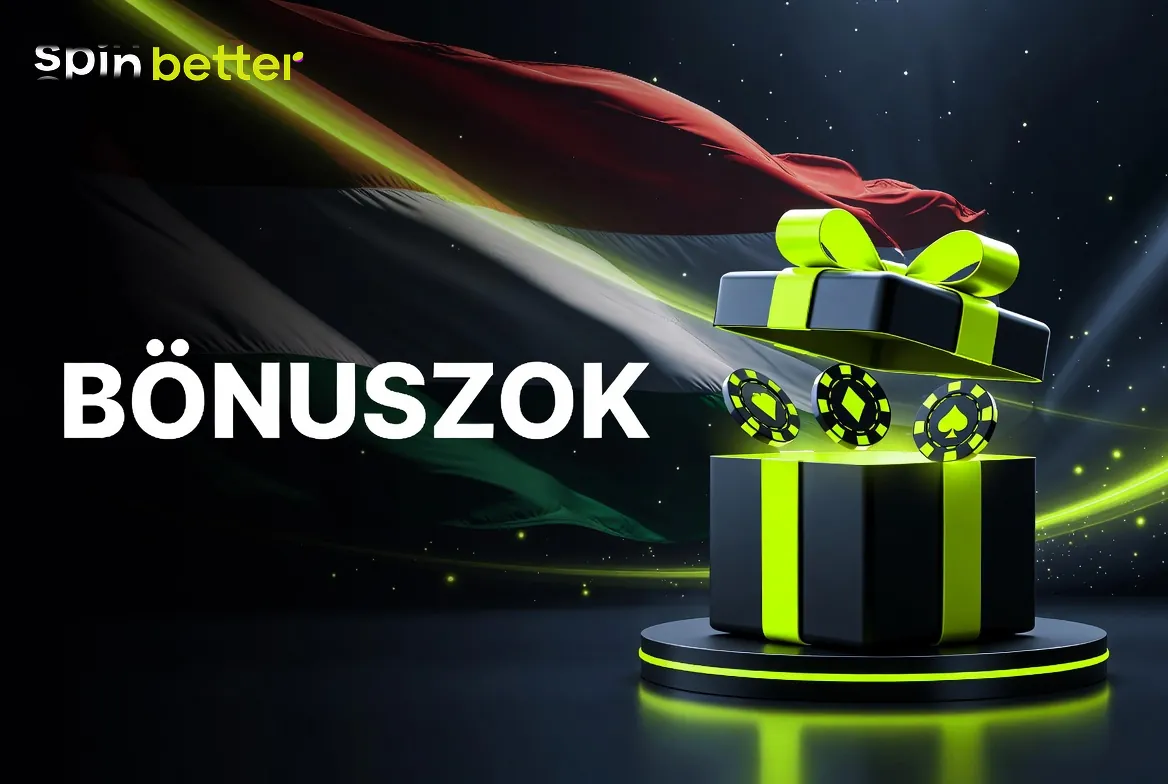 SpinBetter bonus – az üdvözlő csomag négy lépcsője forintban